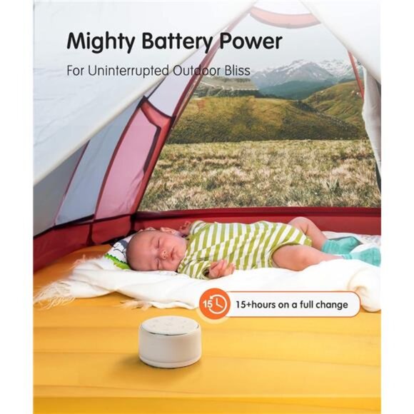 White Noise Sound Machine Baby for Sleeping with Night Light – 34 - Picture 12 of 16